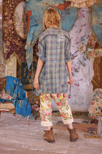 Load image into Gallery viewer, TOP 1391 | Check Adison Workshirt | Color: Wave