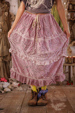 Load image into Gallery viewer, Skirt 220 Eyelet Pissarro Skirt Lychee Blossom