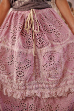 Load image into Gallery viewer, Skirt 220 Eyelet Pissarro Skirt Lychee Blossom