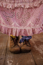 Load image into Gallery viewer, Skirt 220 Eyelet Pissarro Skirt Lychee Blossom