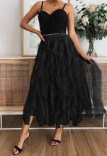 Load image into Gallery viewer, A-Line Long Tulle Skirt