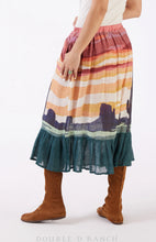 Load image into Gallery viewer, Sunset Over The Valley Skirt