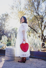 Load image into Gallery viewer, Heart Bag Original Size in Red