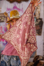 Load image into Gallery viewer, SCARF 229 | Paisley Tassel Scarf | Color: Plum