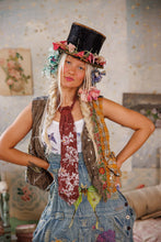 Load image into Gallery viewer, VEST 084 | Patchwork Andriy Vest | Color: Madras Yellow