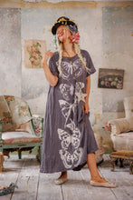 Load image into Gallery viewer, DRESS 1394 | Butterfly Totem T Dress