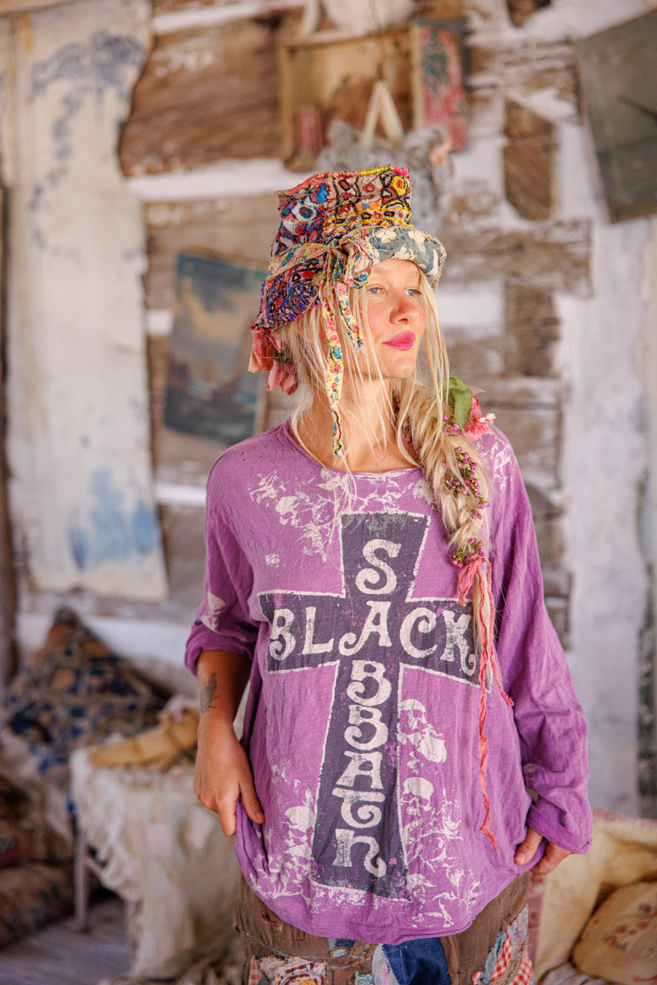 TOP 2214 | Black Sabbath Trust Viggo T | Color: Dewberry |