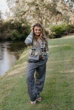 Load image into Gallery viewer, HONEY&#39;S PRETTY PLAID SWEATER