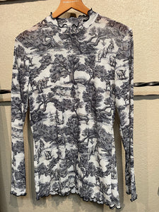 Wide Open Trails Toile Top