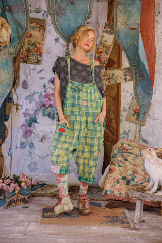 OVERALLS 160 | Love Overalls | Color: Uncle Joe's Plaid