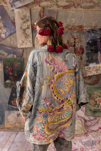 JACKET 1156 | Patchwork Dragon Daigo Kimono