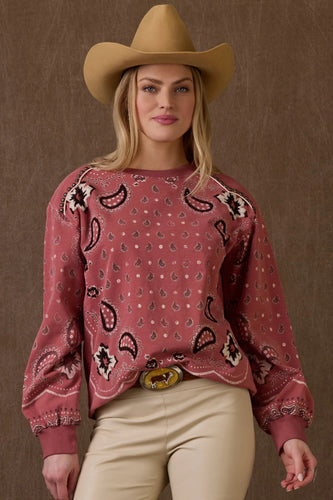 Charlie’s Bandana Sweatshirt