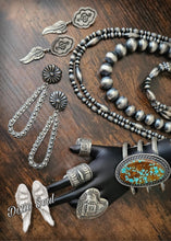 Load image into Gallery viewer, Sterling with a side of Turquoise