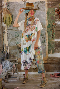 DRESS 1350-TRUE-OS
Passion Du Papillon Tee Dress