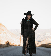 Load image into Gallery viewer, Daisy Suede Duster