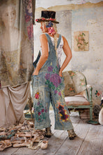 Load image into Gallery viewer, OVERALLS 149 | Night Garden Benjamin Wide Leg Overalls