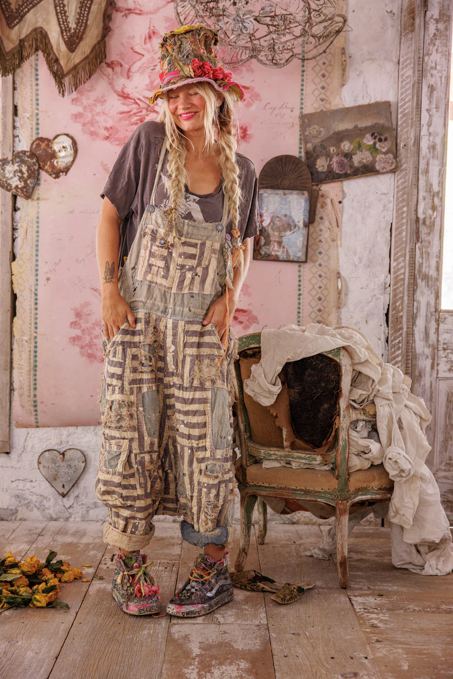 Overalls 162 Patchwork Frankie Overalls