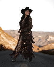 Load image into Gallery viewer, Daisy Suede Duster