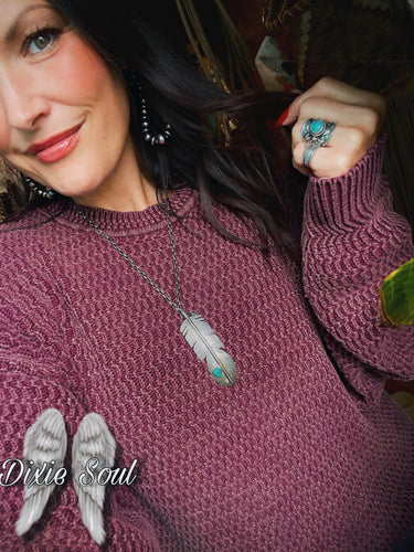Acid Washed Sweater 1