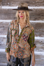 Load image into Gallery viewer, Top 1868 Piecewise Kelly Western Shirt