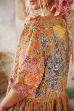Load image into Gallery viewer, DRESS 1139 | Floral Applique Taigi Dress