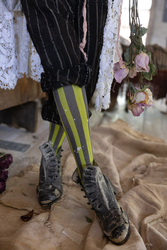 SOCKS 165 | Art Class OTK Socks | Color: Wicked