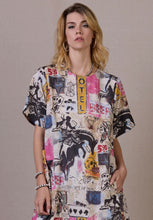 Load image into Gallery viewer, Cowboy Graffiti Dress