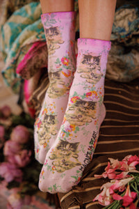 SOCKS 119 | Shadow and Boo MP Socks | Color: Thistle