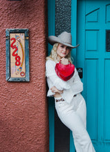 Load image into Gallery viewer, Medium Heart Leather