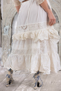 SKIRT 197 | Eyelet Pissarro Skirt | Color: True