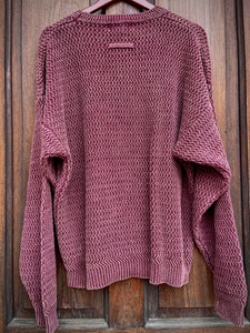 Acid Washed Sweater 1