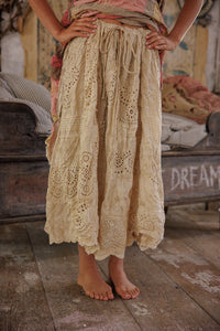 Skirt 237 Eyelet Patchwork Pissarro Skirt Swan