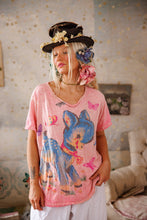 Load image into Gallery viewer, TOP 2274 | My Pet T | Color: Azalea Dip Dye