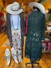 Load image into Gallery viewer, Daisy Suede Duster