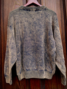 Acid Washed Sweater 3