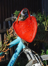 Load image into Gallery viewer, Medium Heart Leather