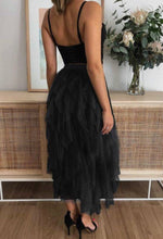 Load image into Gallery viewer, A-Line Long Tulle Skirt