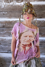 Load image into Gallery viewer, Heart Of Mother Earth T in Purple Haze TOP 1683