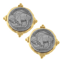 Load image into Gallery viewer, Buffalo Nickel Studs