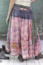 Load image into Gallery viewer, Skirt 152 Patchwork Friendship Skirt in Guava Patchwork