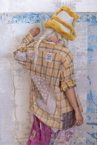 Top 1391 Check Addison Workshirt in Butterscotch