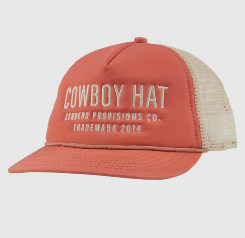 Cowboy Hat Cap Peach
