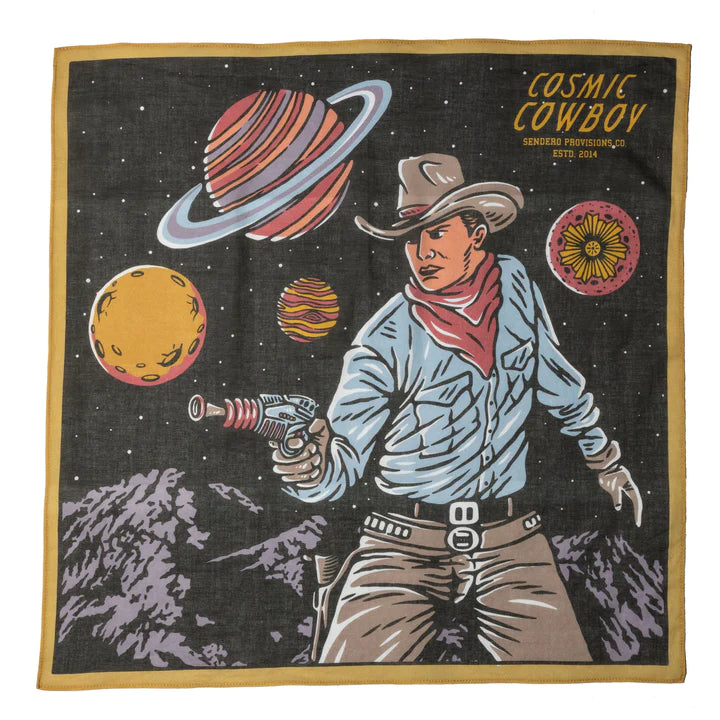 The Cosmic Cowboy Bandana
