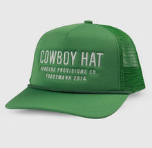 Load image into Gallery viewer, Cowboy Hat Cap Green