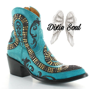 Custom Dixie Soul Snake Boots